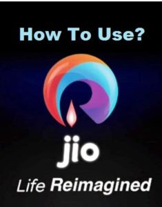 Reliance Jio 4g sim card mobile me kaise use 