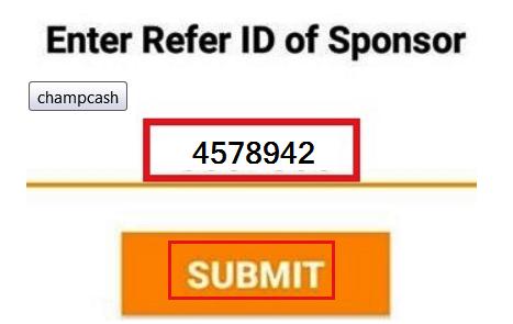 champcash mahesh varma refer id 