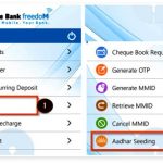 Freedom app with aadhaar card link