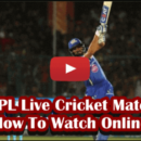 IPL 2017 live Cricket Match Online