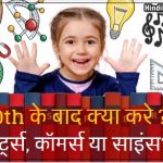 10th के बाद कौन सा सब्जेक्ट लेना चाहिए – आर्ट्स, कॉमर्स या साइंस?