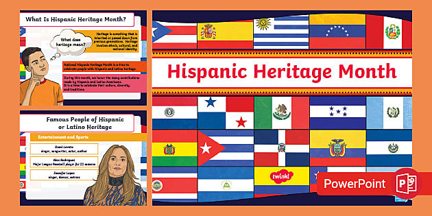  Hispanic Heritage Month PPT Template Free Download