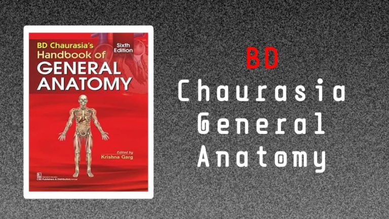 BD Chaurasia General Anatomy PDF Free Download