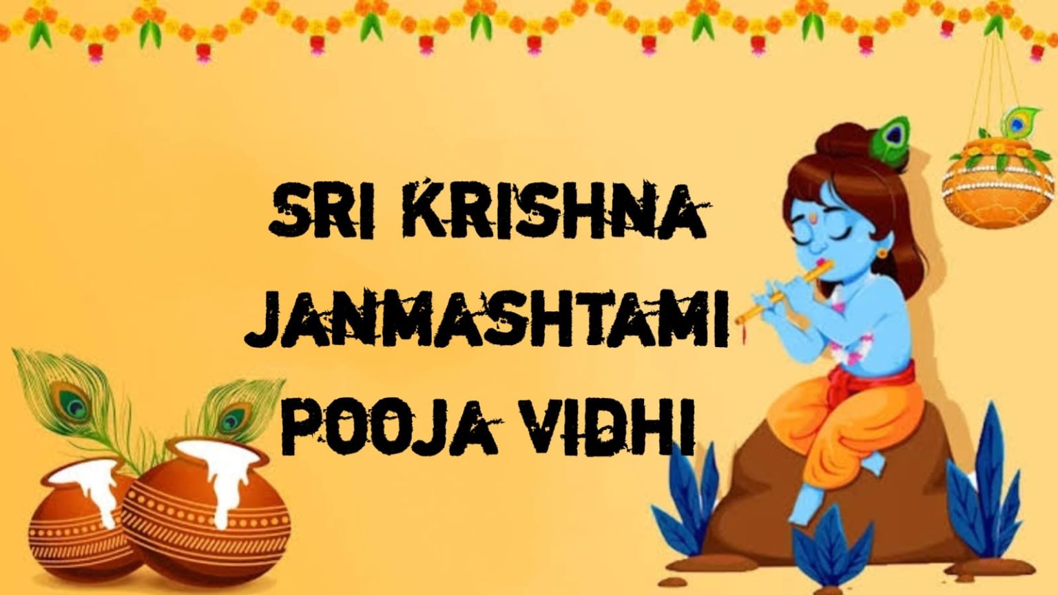 Sri Krishna Janmashtami Pooja Vidhi PDF Free Download