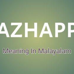 Kazhappu Meaning In Malayalam