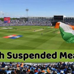 Match Suspended Meaning