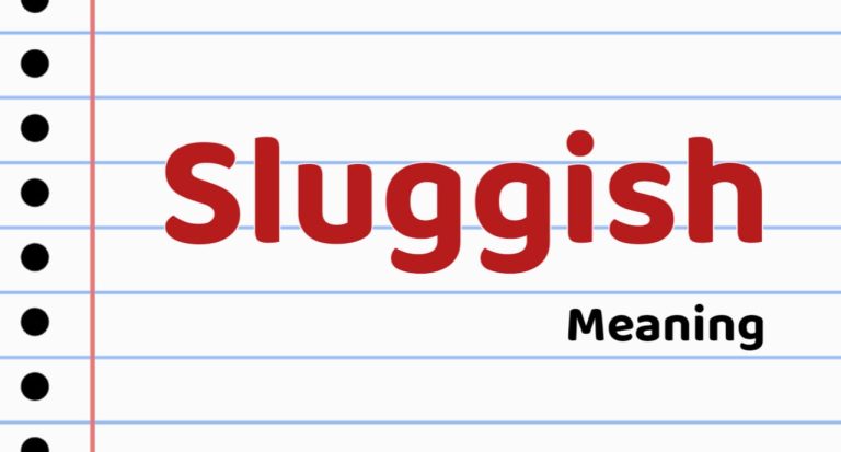 sluggish-meaning