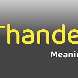 Thandel Meaning