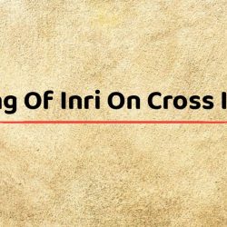 Meaning Of Inri On Cross In Hindi