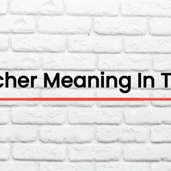 Toucher Meaning In Tamil