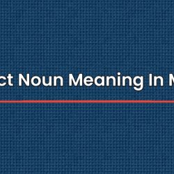 Abstract Noun Meaning In Marathi