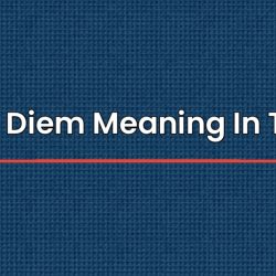 Carpe Diem Meaning In Telugu