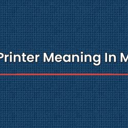 Inkjet Printer Meaning In Marathi