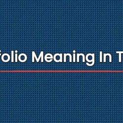 Portfolio Meaning In Tamil