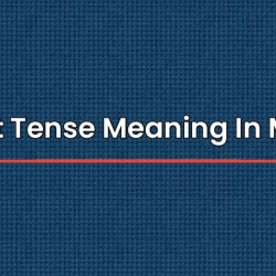 Present Tense Meaning In Marathi